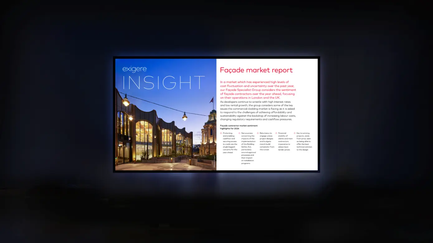 Facade Market report - April 2024 HERO